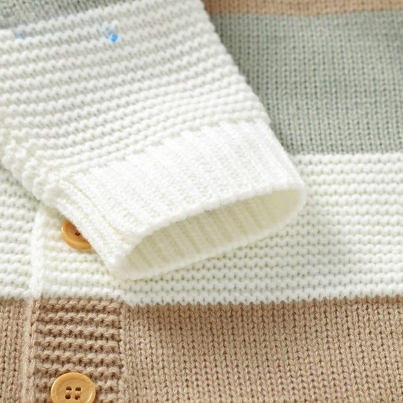 SnugOnes Knitted Cozy Stripes Romper™